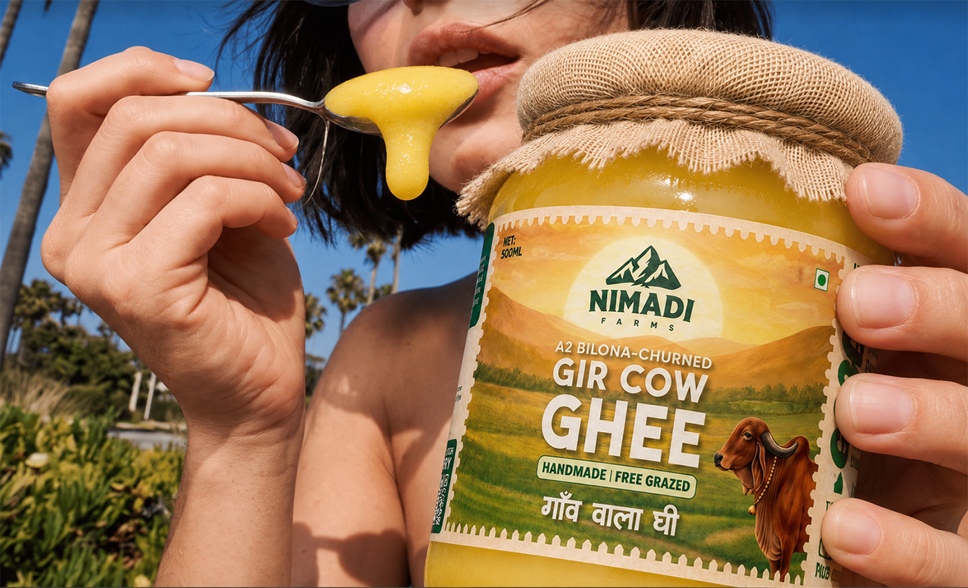Nimadi Farms A2 Bilona Ghee